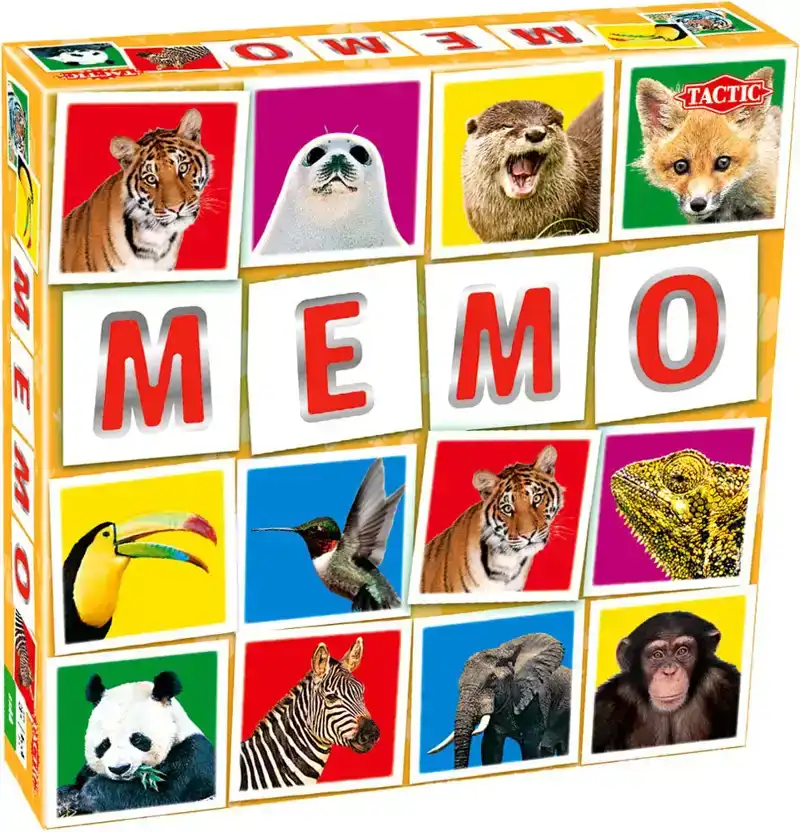 Wilde dieren memospel