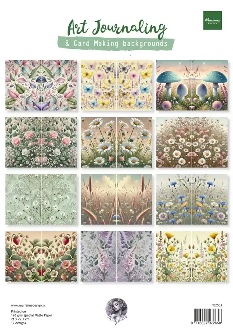 Marianne Design A4 Art Journaling Set by Fairybells