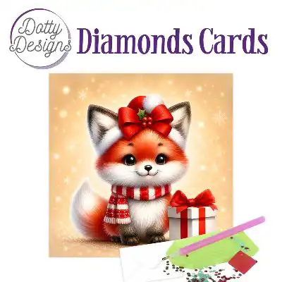 Dotty Designs Diamond Cards Kerst Vos
