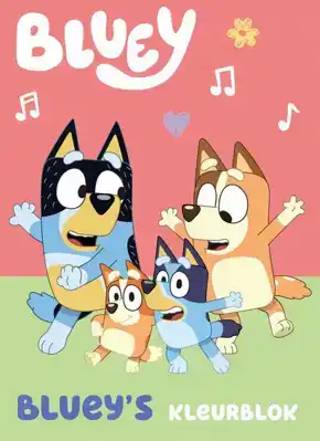 Bluey's kleurblok