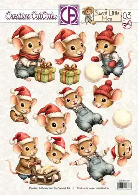 Sweet little mice christmas stansvel 03