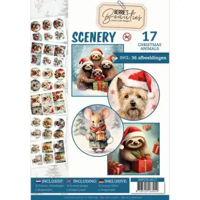 Push-Out Book Scenery 17 Winter Gnome Wonders