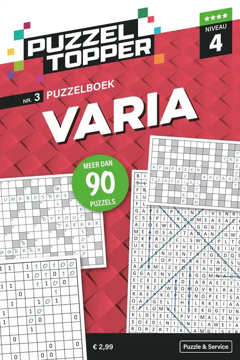 96 pag. varia 4 stippen nr.3 Puzzeltopper