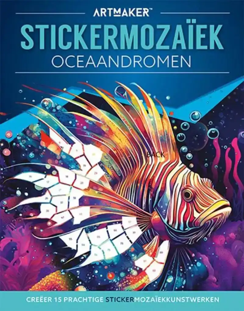Stickermozaiek - Oceaandromen