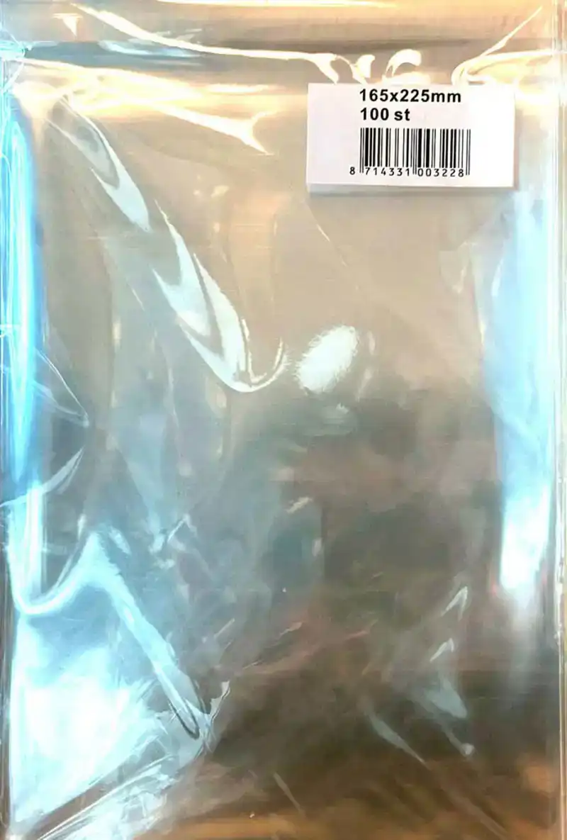 Wenskaartzakjes 16,5x22,5cm 100st