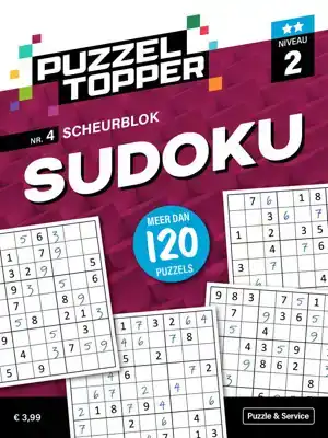 Puzzelblok sudoku 2 punt nr.4 puzzeltopper