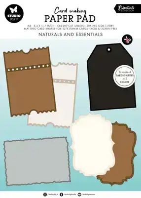 Studio Light Essentials Card Making Pad Naturals 127x178 cm