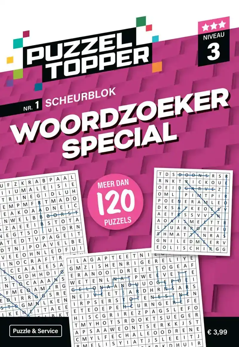 Puzzelblok woordzoeker special 3punt nr1
