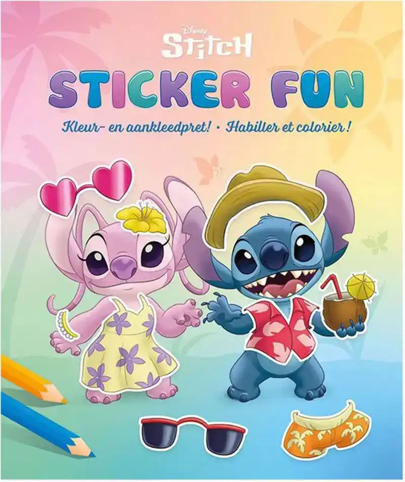 Stitch sticker fun