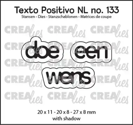 Crealies doe een wens