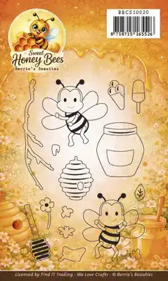 Clear Stamp Berrie's Beauties Sweet Honey Bees