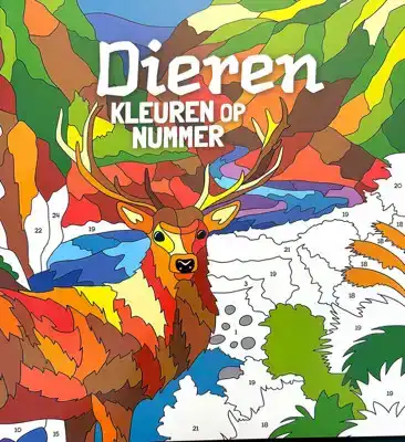 Kleuren op nummer Dieren