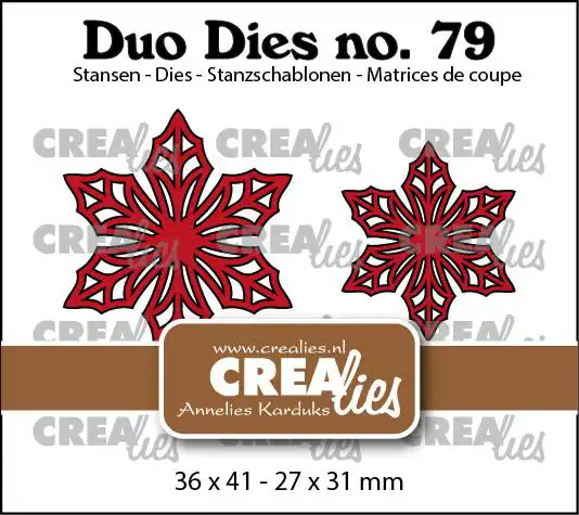Duo Dies no. 79, Open bloemen 33 Kerstster
