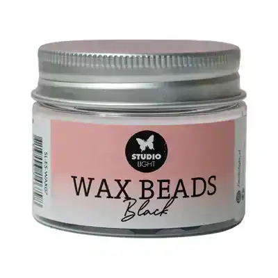 Studio Light Waxs Beads Black