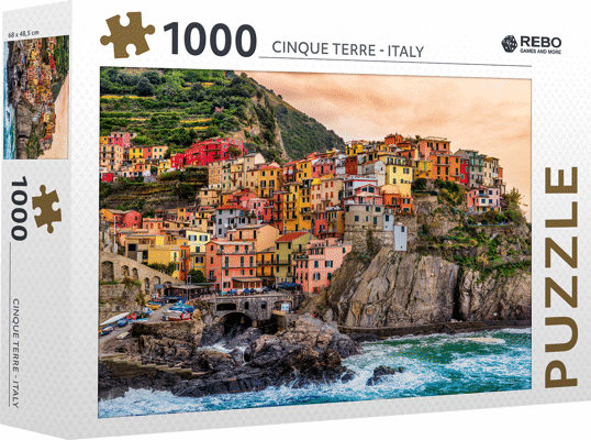 Legpuzzel Cinque terre Italie 1000 stukjes
