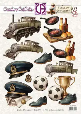 Vintage Gentlemen stansvel 03