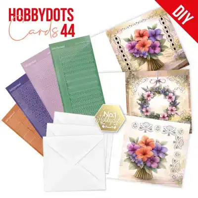 Hobbydots Cards 44 Sunny Garden Florals