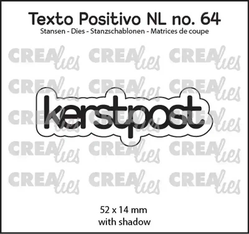 Crealies kerstpost