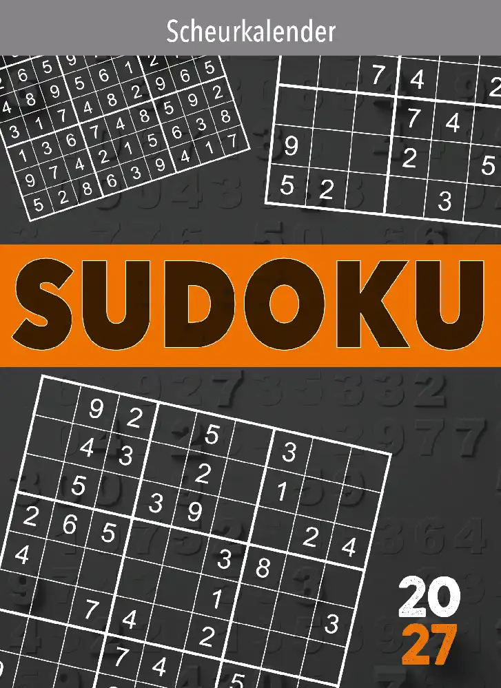 Scheurkalender 2027: sudoku