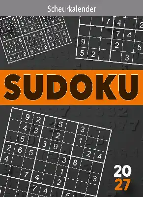 Scheurkalender 2027: sudoku
