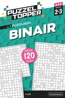 96 pag. binair 2-3 stippen nr.1 puzzeltopper