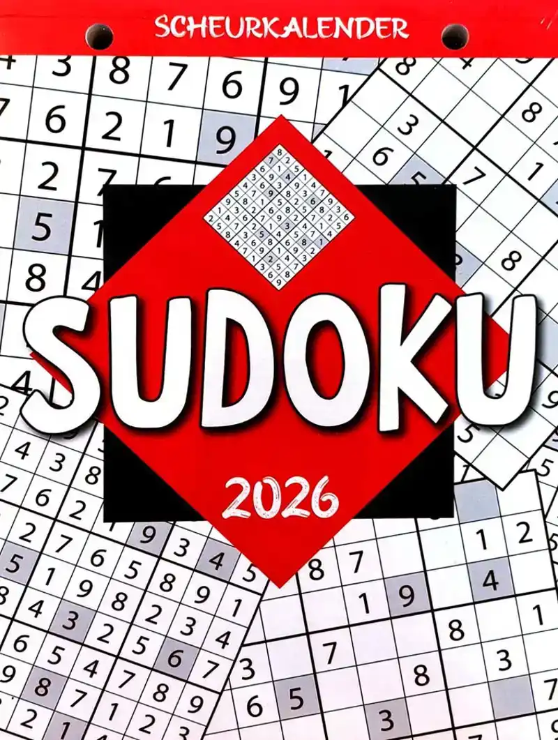 Scheurkalender 2026: Sudoku