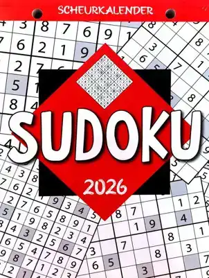 Scheurkalender 2026: Sudoku