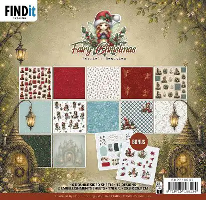 Berries Beauties - Fairy Christmas Paperpacj 20 x 20 cm