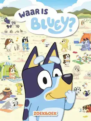 Bluey Zoekboek - Waar is Bluey?