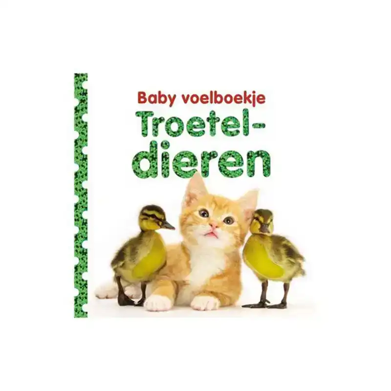 Baby voelboekje Troeteldieren