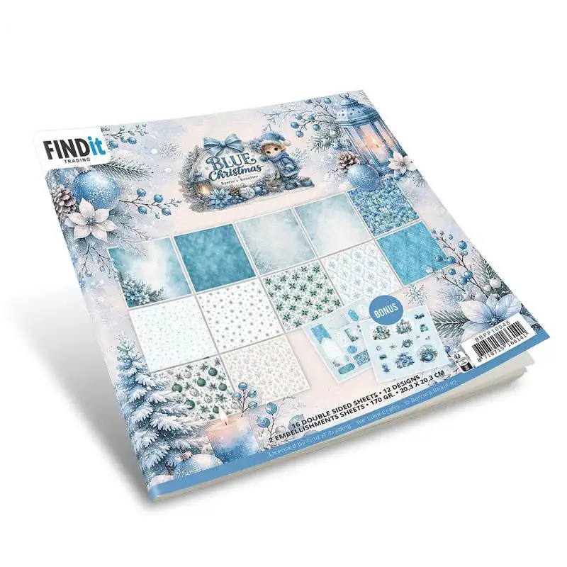 Paperpack Berries Beauties Whimsical Christmas 20 x 20 cm
