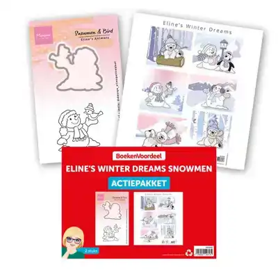 Actie Pakket Eline's Winter Dreams Snowmen