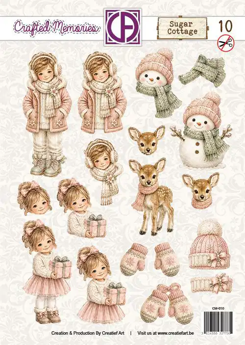 Sugar Cottage 3D Doordrukvel 10<br>