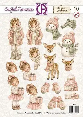 Sugar Cottage 3D Doordrukvel 10<br>