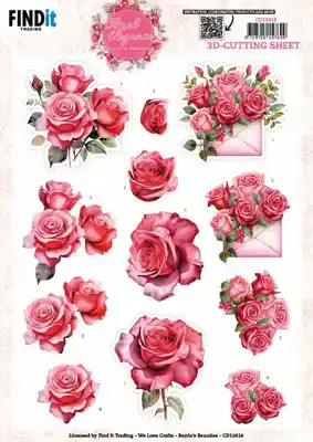 Berries Beauties knipvelset floral elegance romatic roses/peony delight
