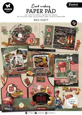 Studio Light Essentials BBQ Party A4 Card Making Pad