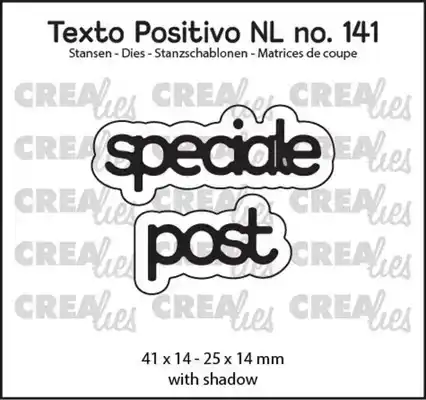 Crealies texto positivo speciale post
