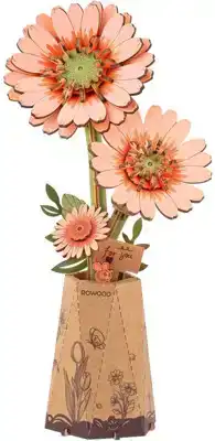 Robotime Light Orange Gerbera