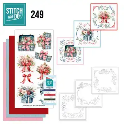 Stitch and Do 249 Berries Beauties Frosted Flowers