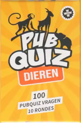 Pub Quiz Dieren