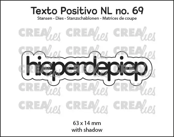 Texto Positivo stansen no. 69, hieperdepiep