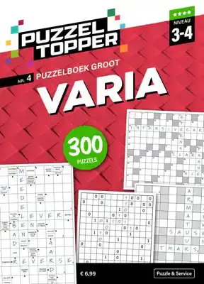 Puzzelboek groot varia 3-4 punt nr4 Puzzeltopper