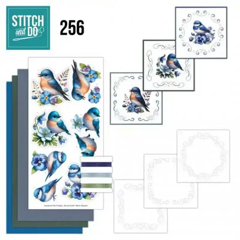 Stitch and Do 256 Berries Beauties Floral Elegance