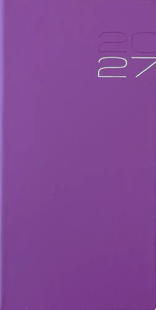Zakagenda staand 2027 roze