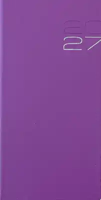 Zakagenda staand 2027 roze