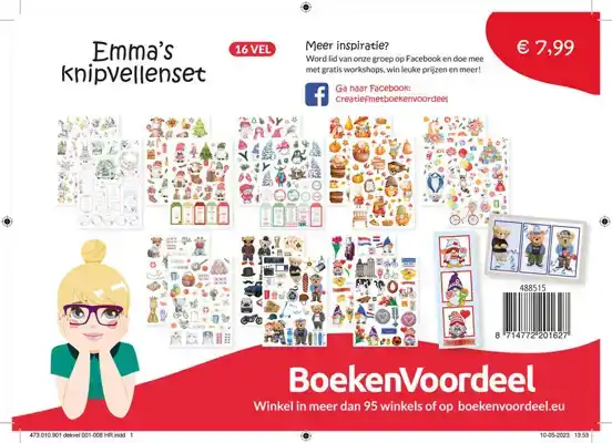 Emma's Knipvellenset 16vel