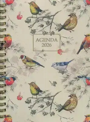 Agenda 2026 vogels getekend
