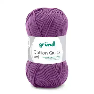 Cotton Quick Uni 158 mauve 50 gram