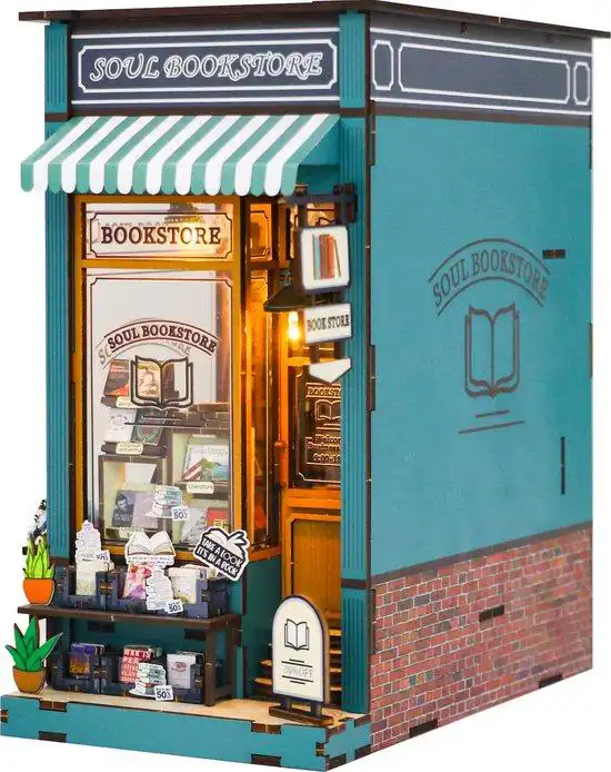 Book Nook Miniatuur Bouwpakket