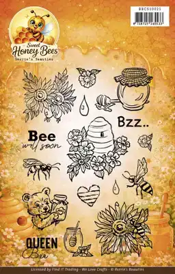 Clear Stamp Berrie's Beauties Sweet Honey Bees